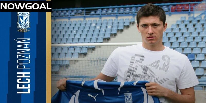 Lewandowski có những năm đầu thành công ở màu áo Lech Poznan Lewandowski có những năm đầu thành công ở màu áo Lech Poznan