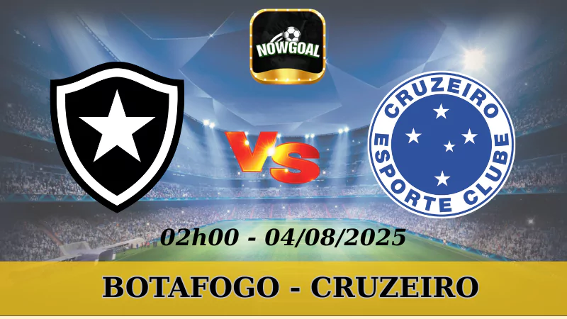 Soi kèo Botafogo Vs Cruzeiro - Brazil Serie A - 04/08/2025